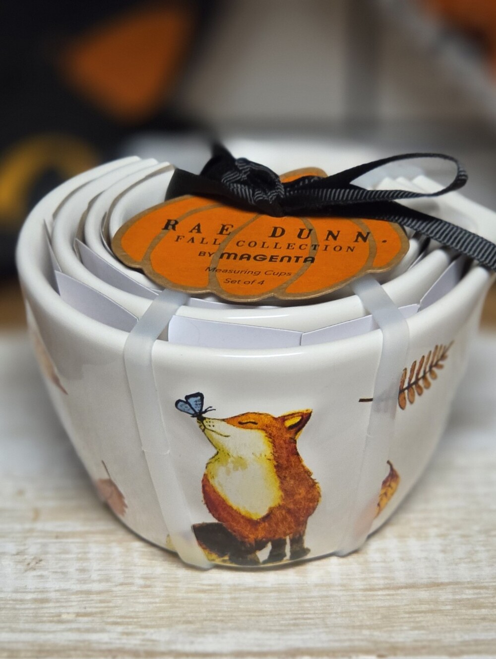 Rae Dunn Fall Collection Nesting Measuring Cups Set of 4